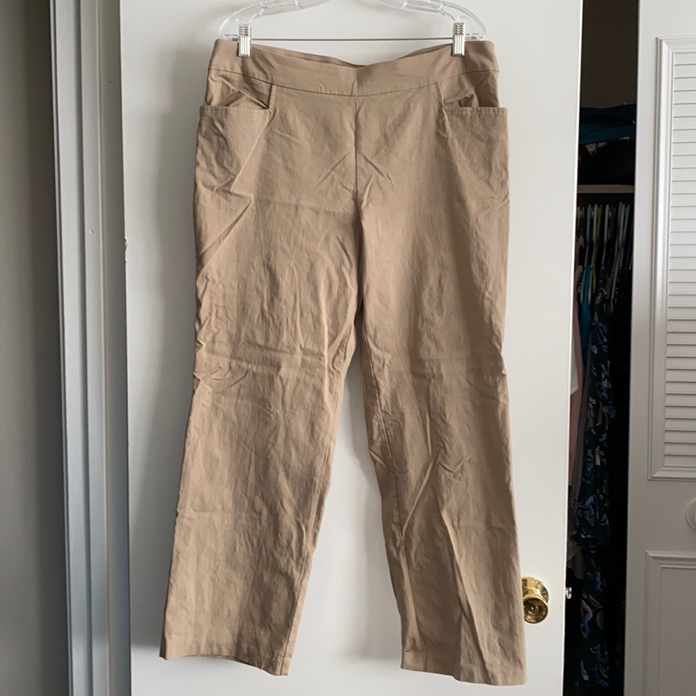 Time and Tru Tan Pants Size 16-18